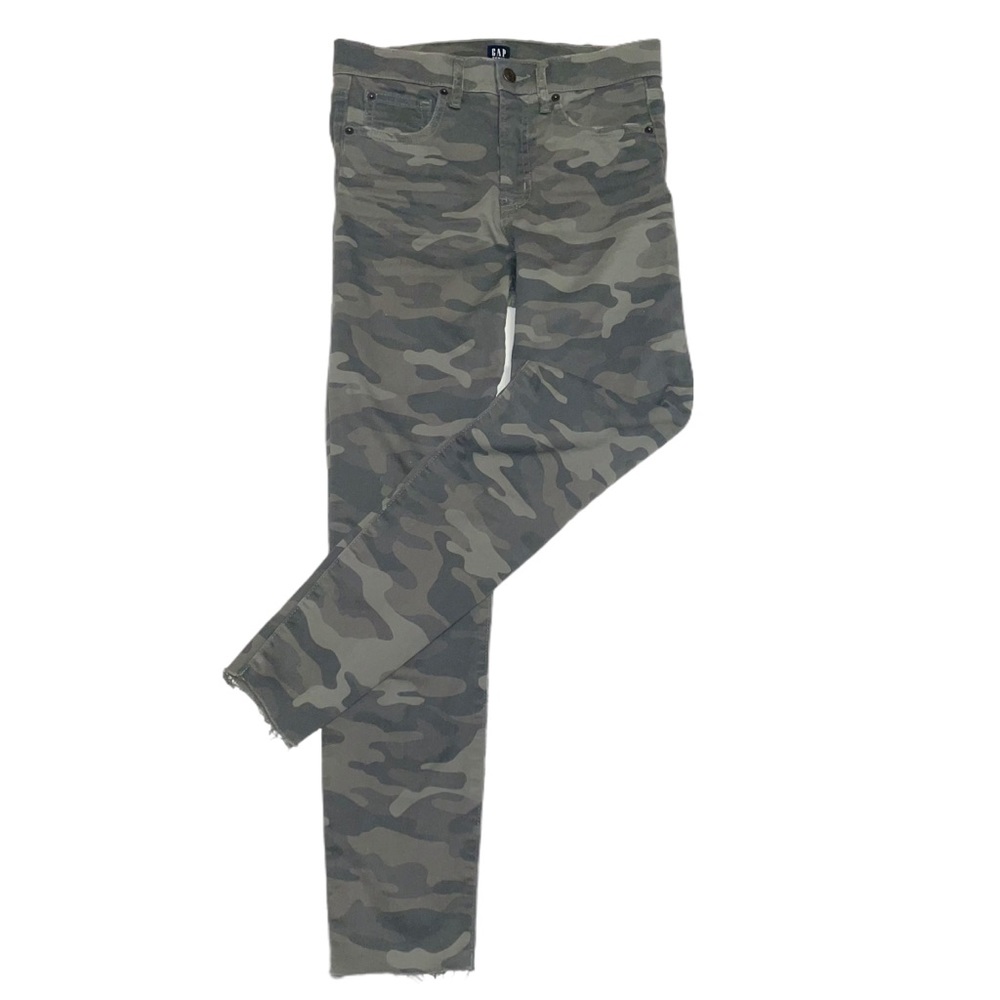GAP CAMO SKINNY JEANS - SIZE 4 / 27